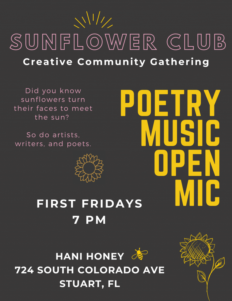 Open Mic Night for Poetry and Music in Stuart, FL